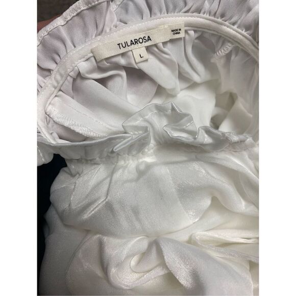 Tularosa Ashley Bodysuit in White Size Large NWT (2-2) - Picture 4 of 5